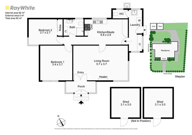 Floorplan of Homely house listing, 1 Boyd Avenue, Oakleigh East VIC 3166