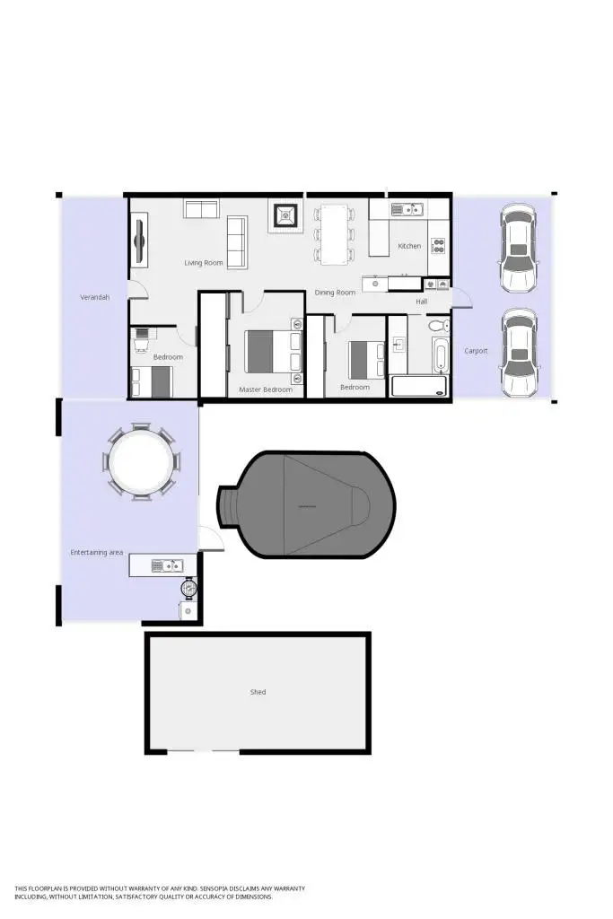 Floorplan of Homely house listing, 197 Mellis Street, Red Cliffs VIC 3496