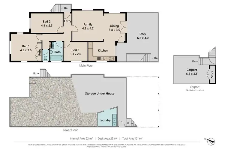 Floorplan of Homely house listing, 22 Norwood Terrace, Paddington QLD 4064