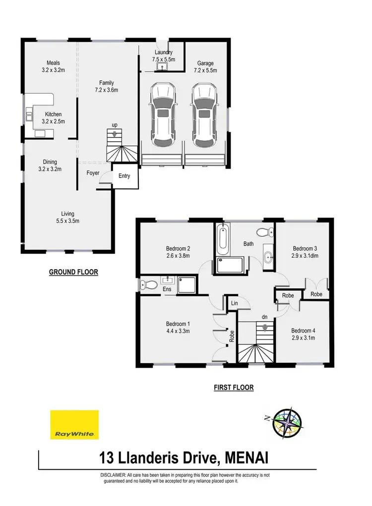 Floorplan of Homely house listing, 13 Llanberis Drive, Menai NSW 2234