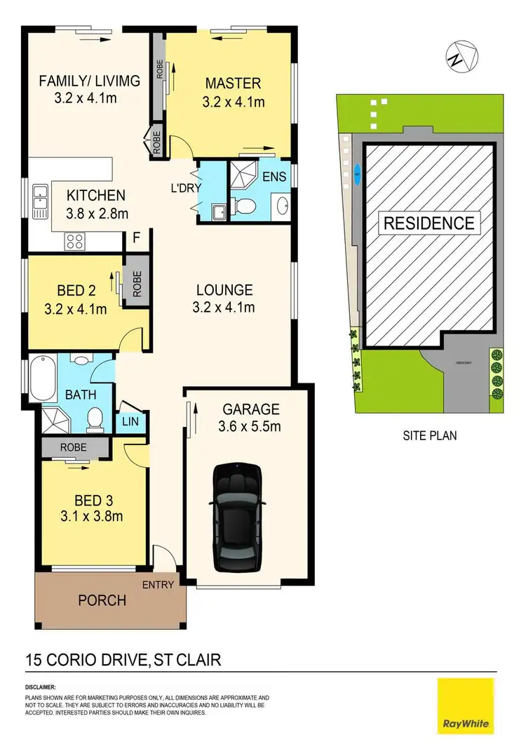 Floorplan of Homely house listing, 15 Corio Drive, St Clair NSW 2759