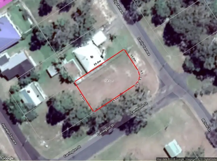 Floorplan of Homely land listing, 21 Cecily Terrace, River Heads QLD 4655