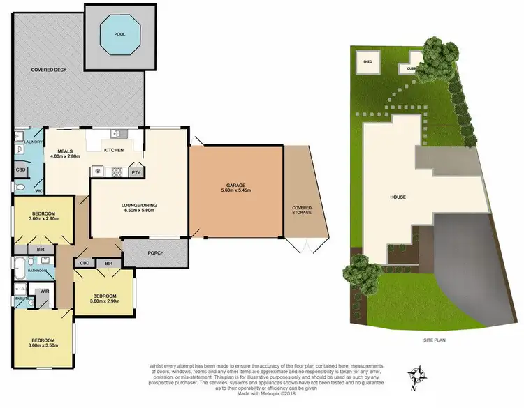 Floorplan of Homely house listing, 18 Yarana Street, Ferntree Gully VIC 3156