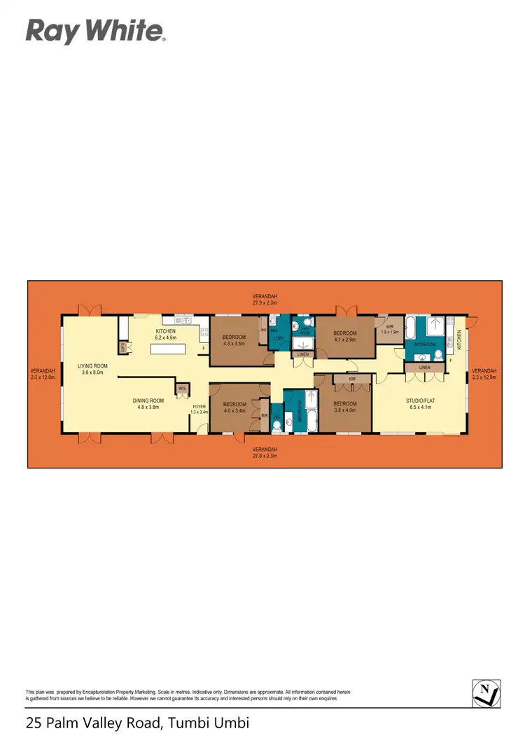 Floorplan of Homely house listing, 25 Palm Valley Road, Tumbi Umbi NSW 2261