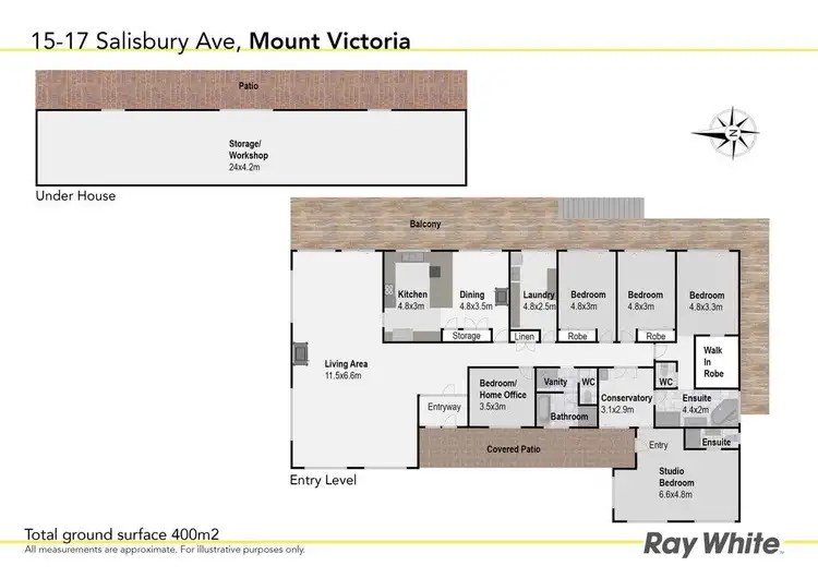 Floorplan of Homely house listing, 15-17 Salisbury Avenue, Mount Victoria NSW 2786