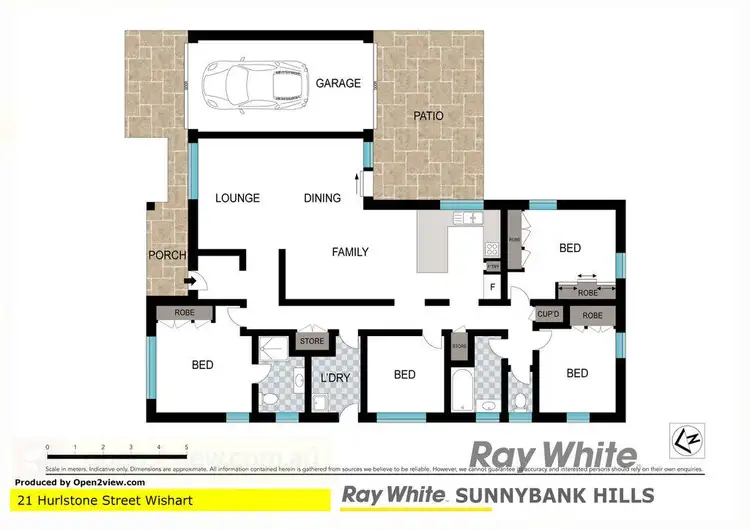 Floorplan of Homely house listing, 21 Hurlstone Street, Wishart QLD 4122