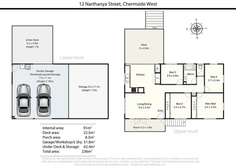 Floorplan of Homely house listing, 12 Narthanya Street, Chermside West QLD 4032