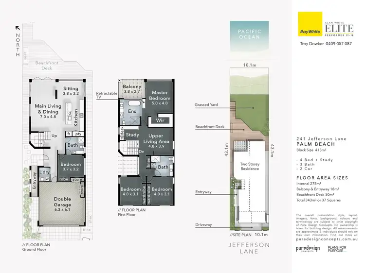 Floorplan of Homely house listing, 241 Jefferson Lane, Palm Beach QLD 4221