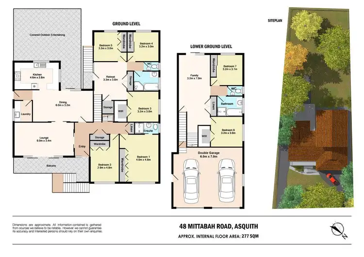 Floorplan of Homely house listing, 48 Mittabah Road, Asquith NSW 2077