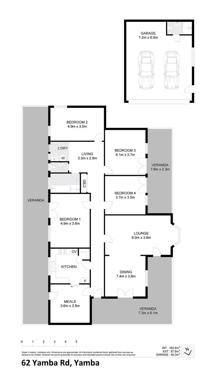 Floorplan of Homely house listing, 62 Yamba Road, Yamba NSW 2464