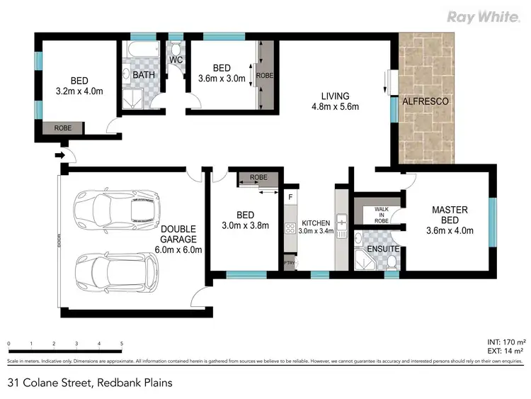Floorplan of Homely house listing, 31 Colane Street, Redbank Plains QLD 4301
