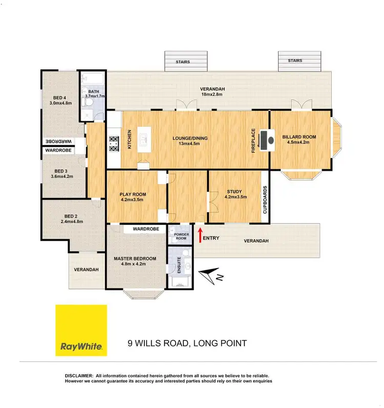 Floorplan of Homely house listing, House 9 Wills Road, Long Point NSW 2564