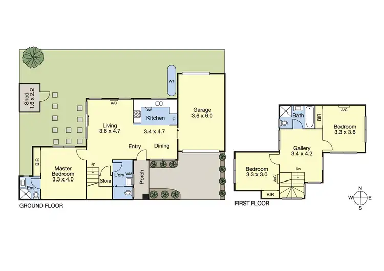 Floorplan of Homely townhouse listing, 3/6 Pullyn Street, Clayton VIC 3168