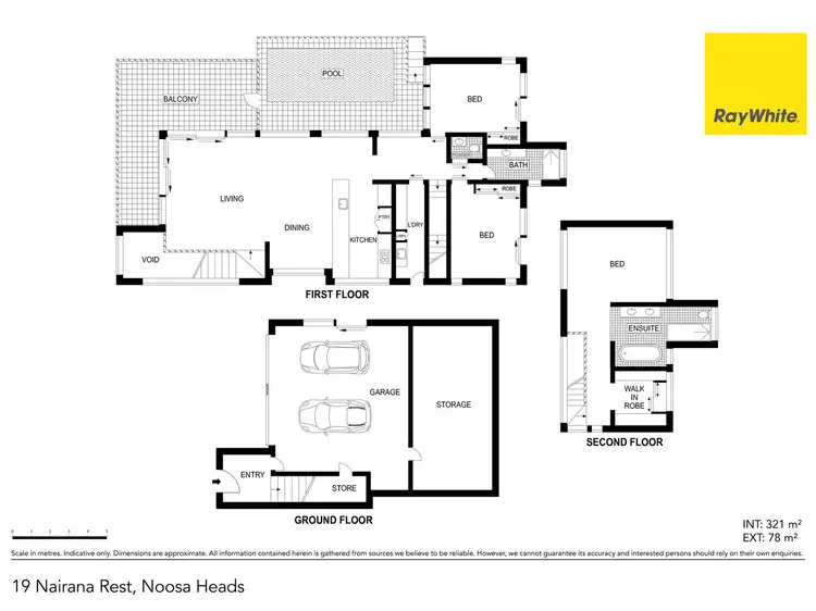 Floorplan of Homely house listing, 19 Nairana Rest, Noosa Heads QLD 4567