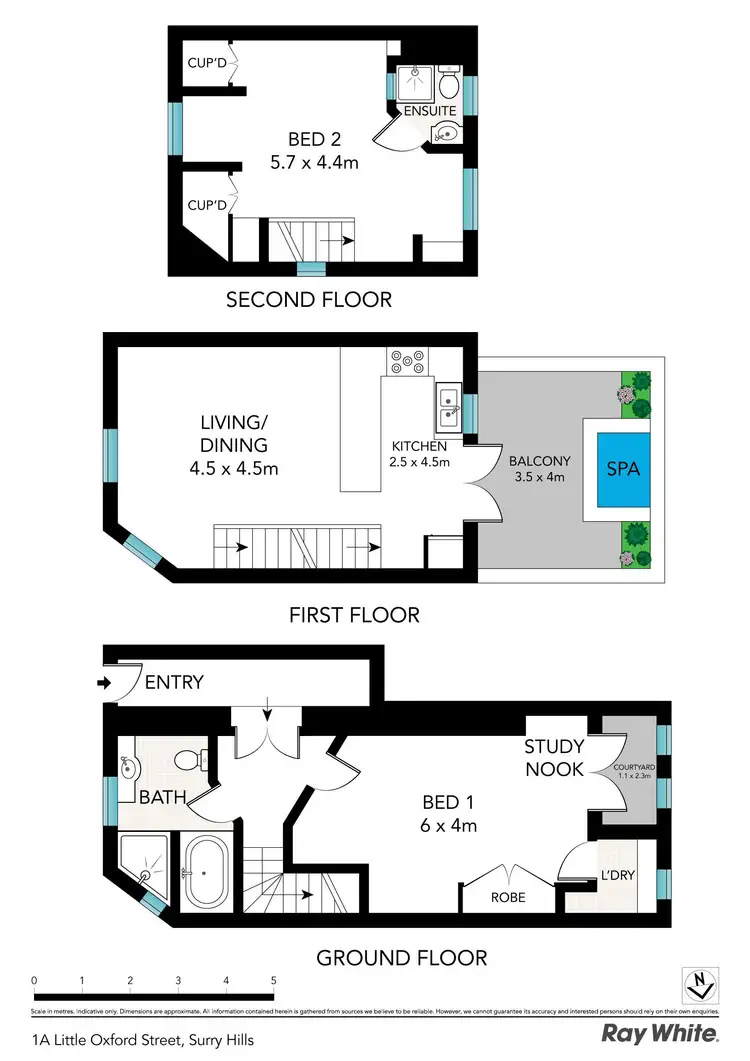 Floorplan of Homely house listing, 1a Little Oxford Street, Surry Hills NSW 2010