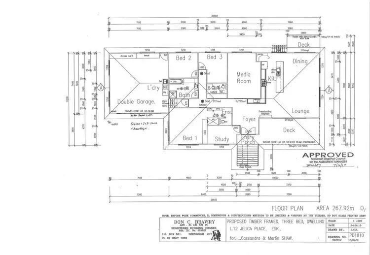 Floorplan of Homely house listing, 24 Jelica Place, Esk QLD 4312