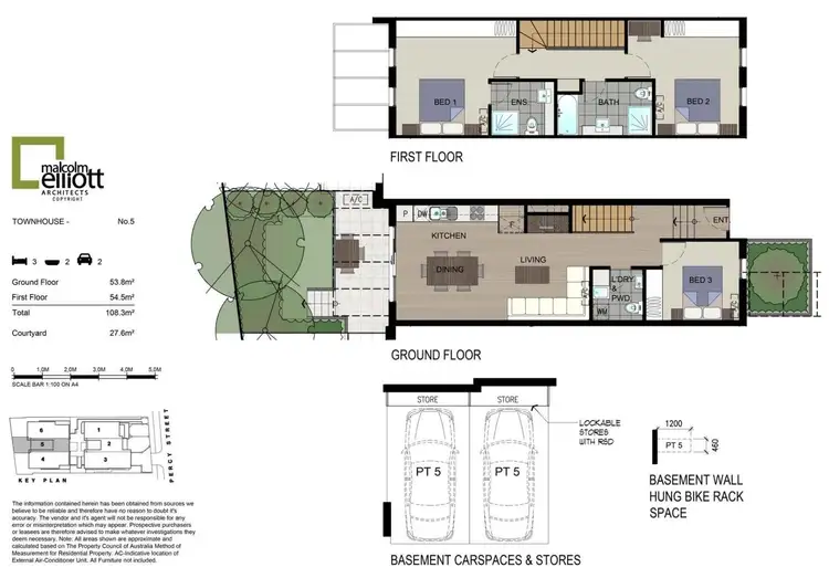 Floorplan of Homely townhouse listing, 5/6 Percy Street, Mitcham VIC 3132