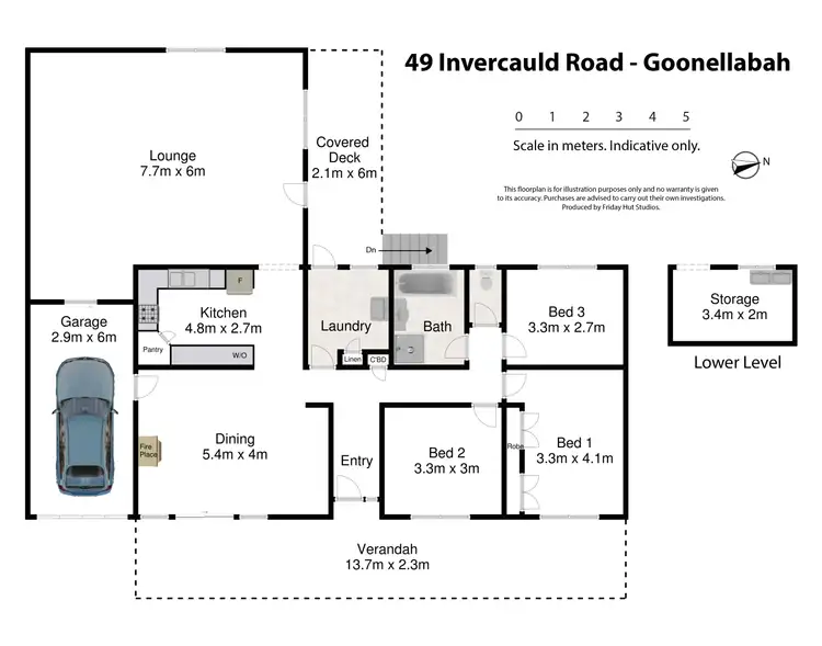 Floorplan of Homely house listing, 49 Invercauld Road, Goonellabah NSW 2480