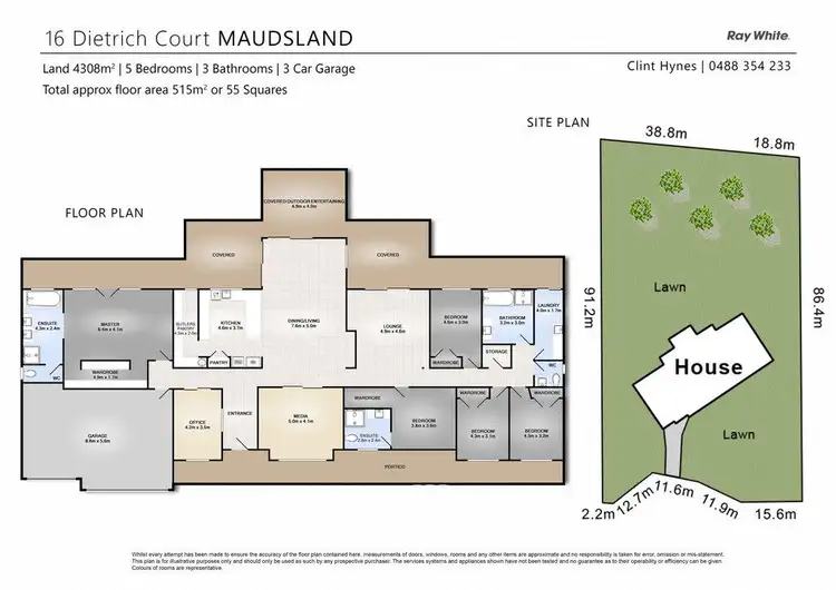 Floorplan of Homely house listing, 16 Dietrich Court, Maudsland QLD 4210