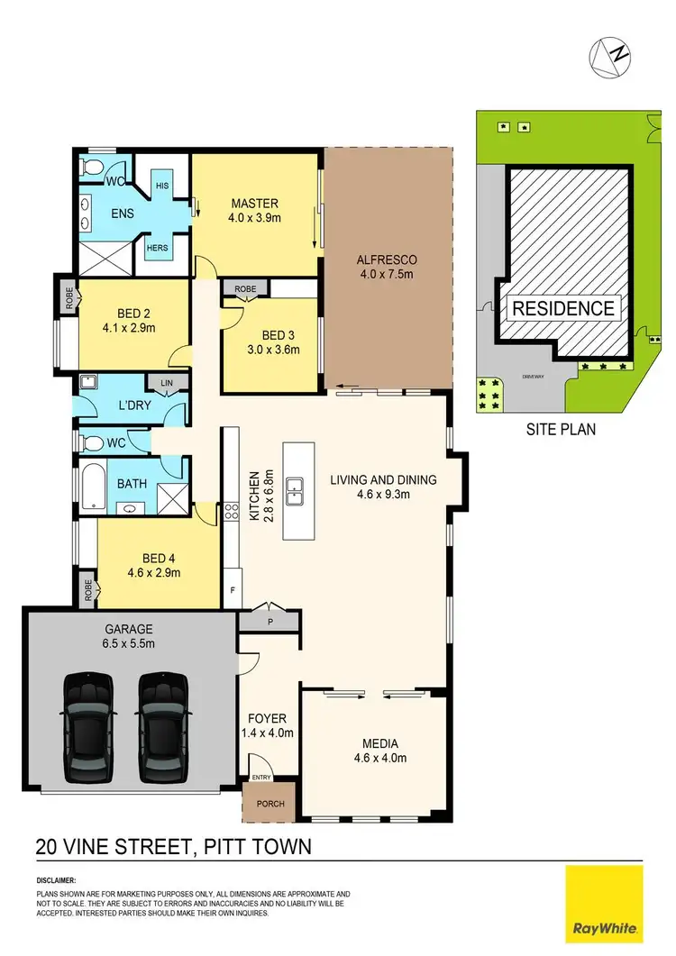 Floorplan of Homely house listing, 20 Vine Street, Pitt Town NSW 2756