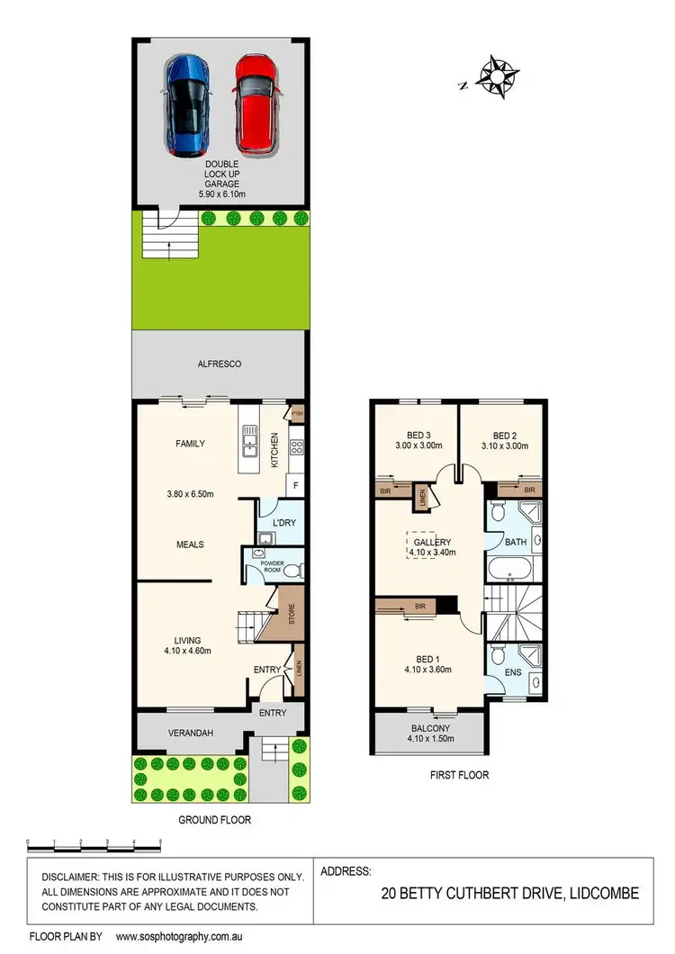 Floorplan of Homely house listing, 20 Betty Cuthbert Drive, Lidcombe NSW 2141