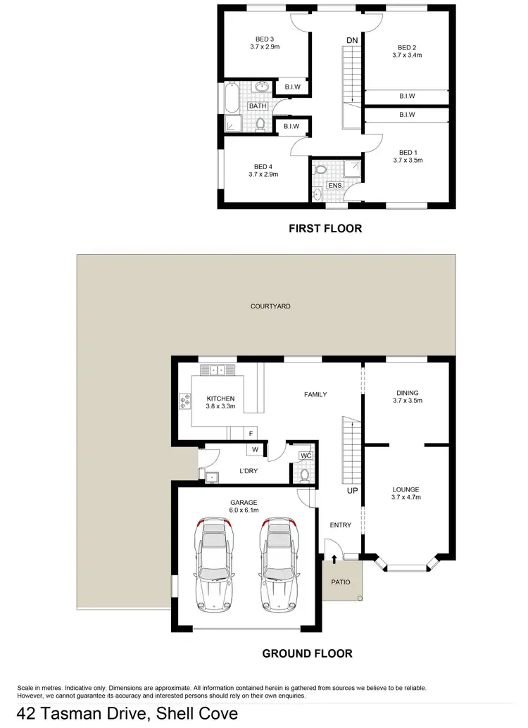 Floorplan of Homely other listing, 42 Tasman Drive, Shell Cove NSW 2529