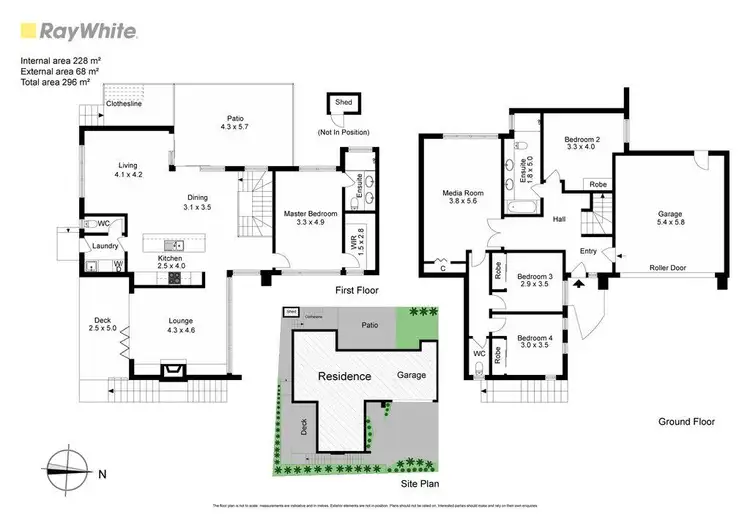Floorplan of Homely townhouse listing, 3/18 Lesley Street, Camberwell VIC 3124
