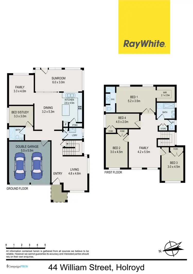 Floorplan of Homely house listing, 44 William Street, Holroyd NSW 2142