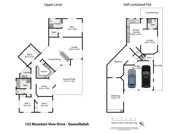 Floorplan of Homely house listing, 122 Mountain View Drive, Goonellabah NSW 2480