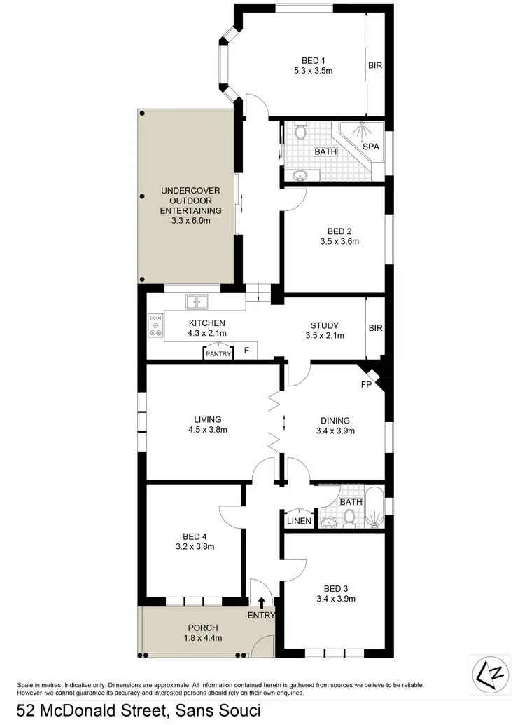 Floorplan of Homely house listing, Address available on request