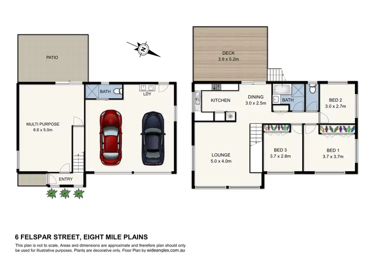 Floorplan of Homely house listing, 6 Felspar Street, Eight Mile Plains QLD 4113