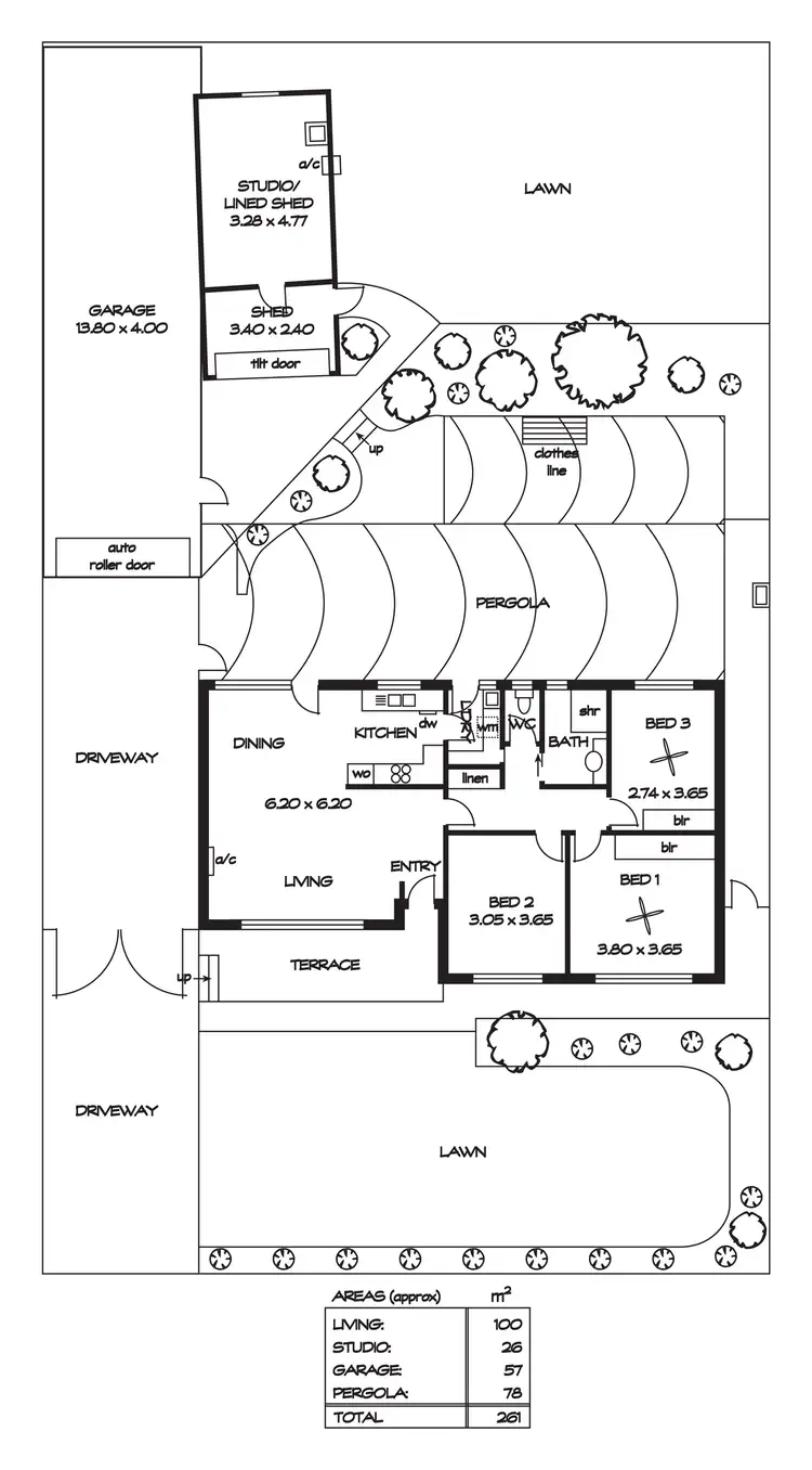 Floorplan of Homely house listing, 16 Kanangra Road, Dernancourt SA 5075