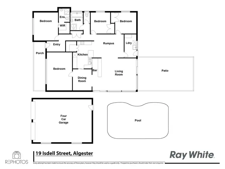 Floorplan of Homely house listing, 19 Isdell Street, Algester QLD 4115