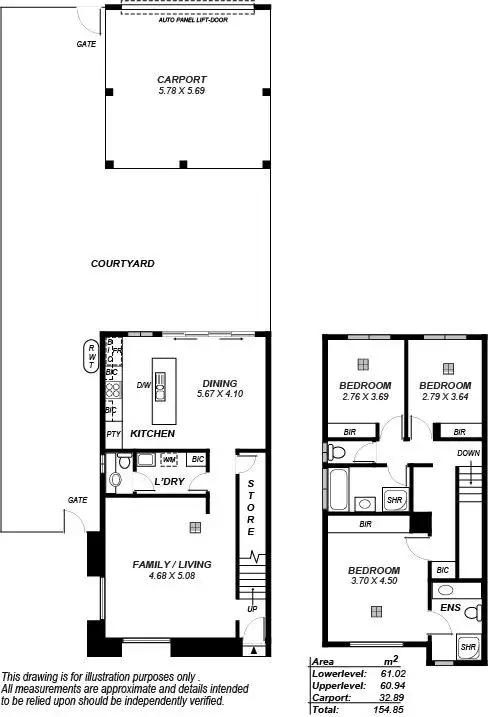 Floorplan of Homely house listing, 11 Kuranye Circuit, Largs North SA 5016