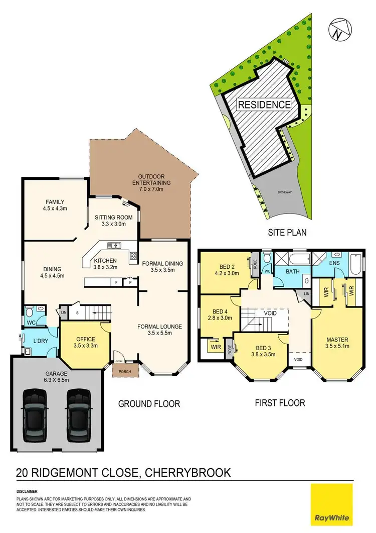 Floorplan of Homely house listing, 20 Ridgemont Close, Cherrybrook NSW 2126