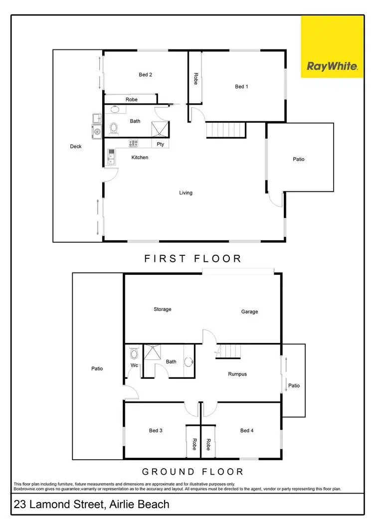 Floorplan of Homely house listing, 23 Lamond Street, Airlie Beach QLD 4802