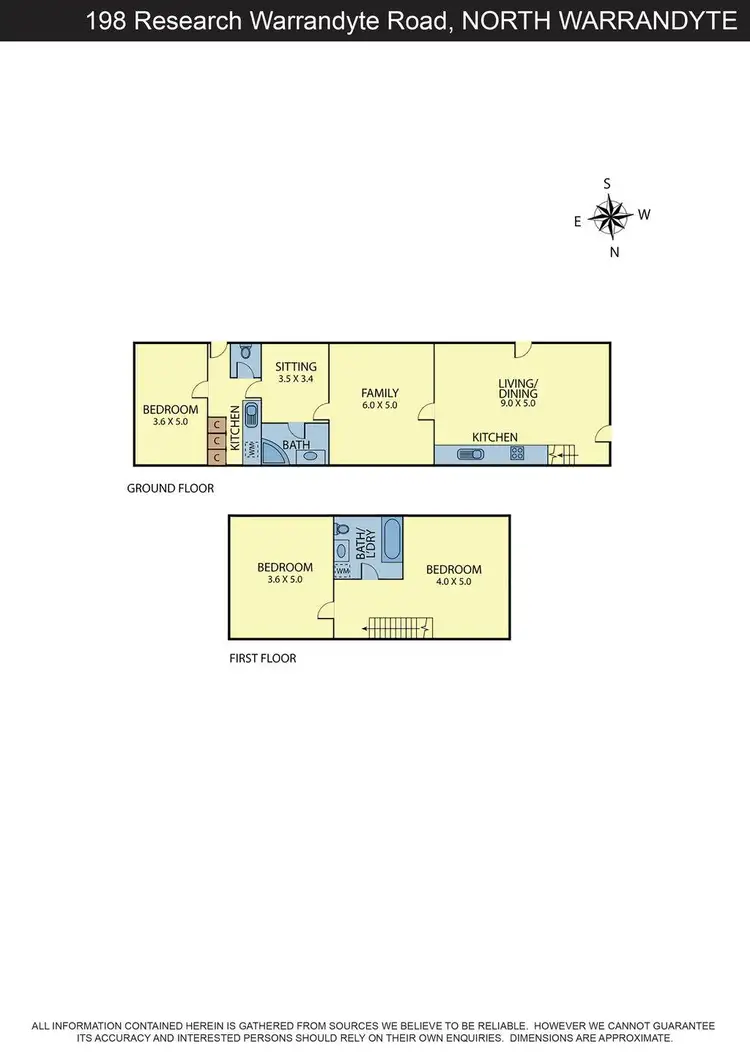 Floorplan of Homely house listing, 198 Research - Warrandyte Road, North Warrandyte VIC 3113