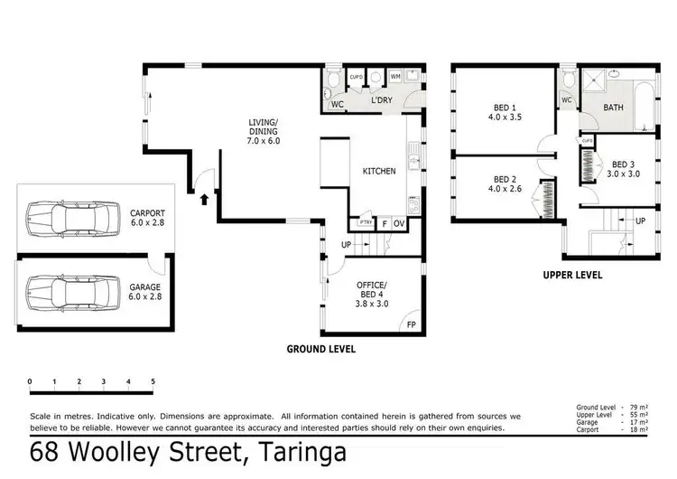 Floorplan of Homely house listing, 68 Woolley Street, Taringa QLD 4068