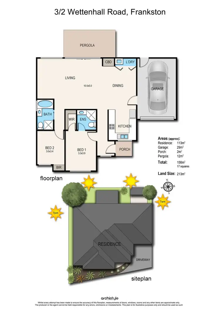 Floorplan of Homely house listing, 3/2 Wettenhall Road, Frankston VIC 3199