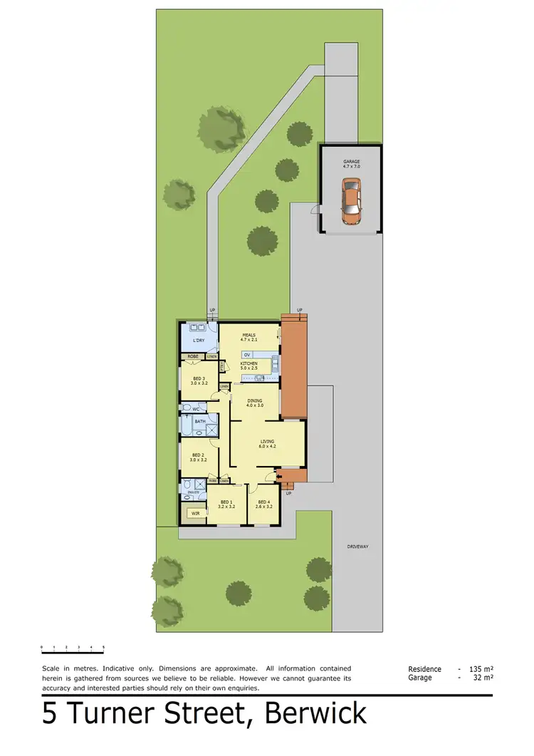 Floorplan of Homely house listing, 5 Turner Street, Berwick VIC 3806