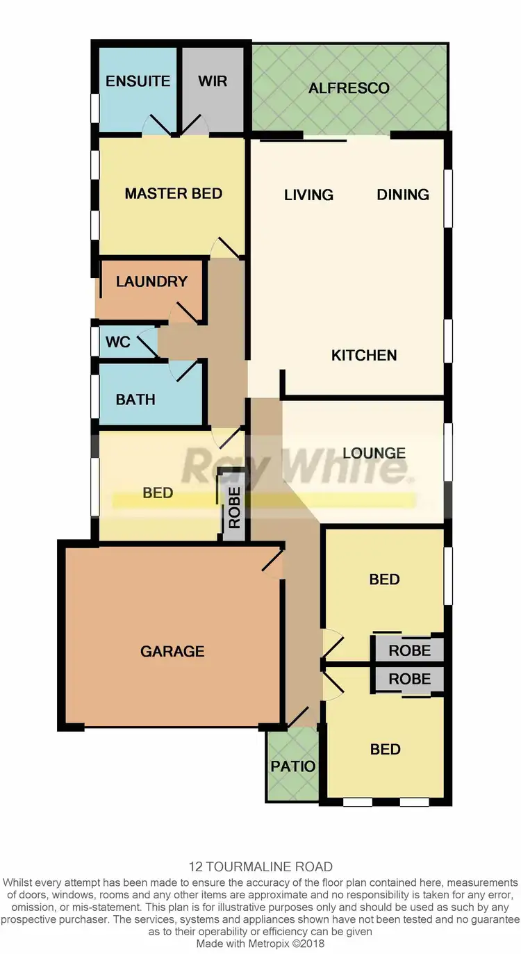 Floorplan of Homely house listing, 12 Tourmaline Road, Logan Reserve QLD 4133