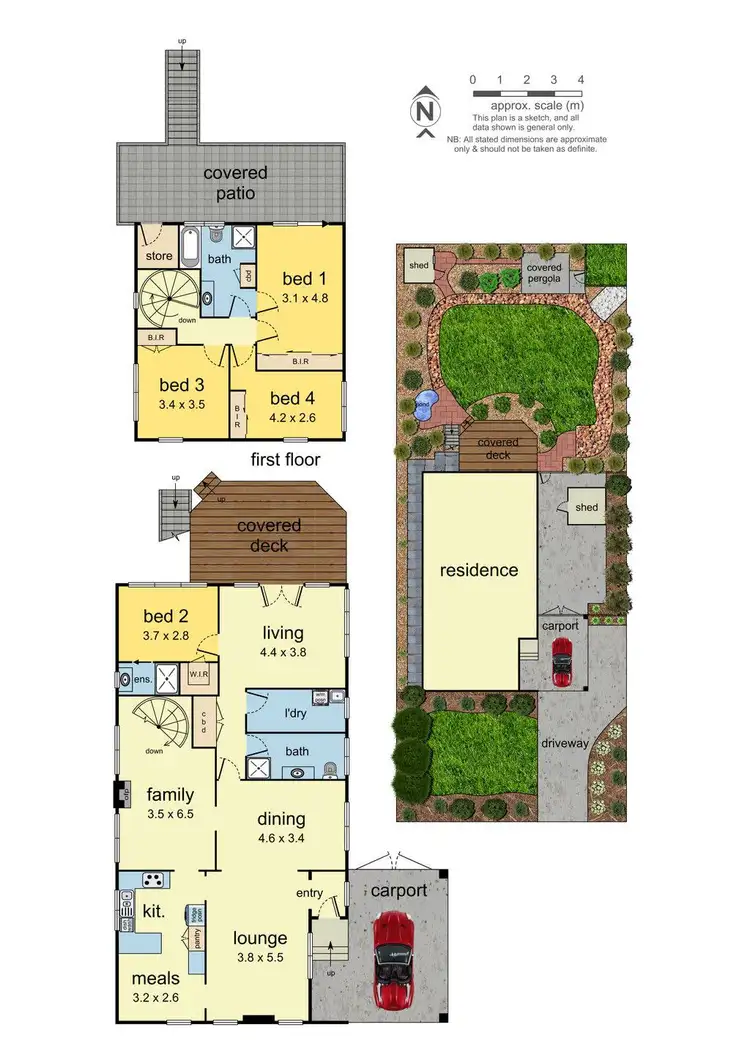 Floorplan of Homely house listing, 31 Michele Drive, Scoresby VIC 3179