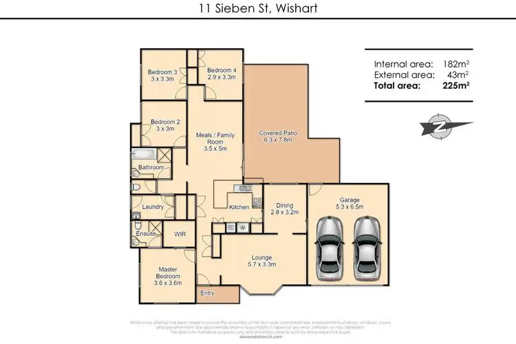 Floorplan of Homely house listing, 11 Sieben Street, Wishart QLD 4122
