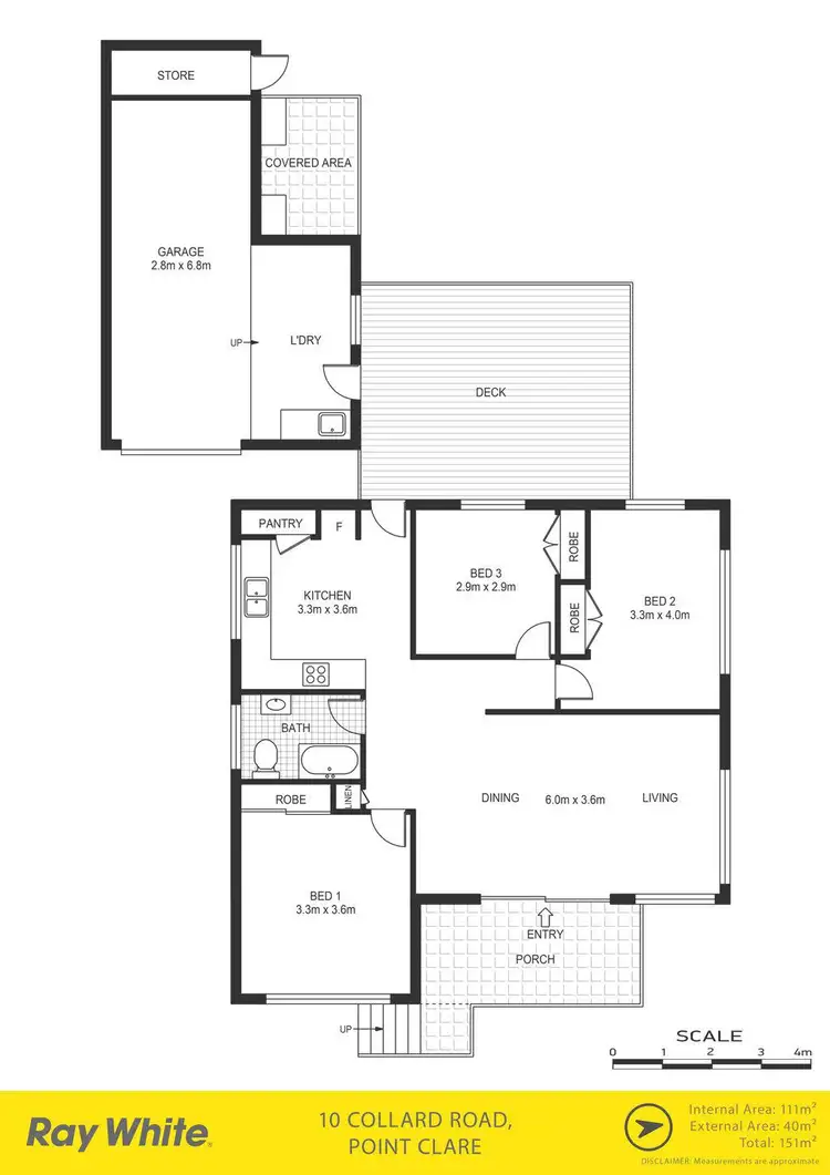 Floorplan of Homely house listing, 10 Collard Road, Point Clare NSW 2250