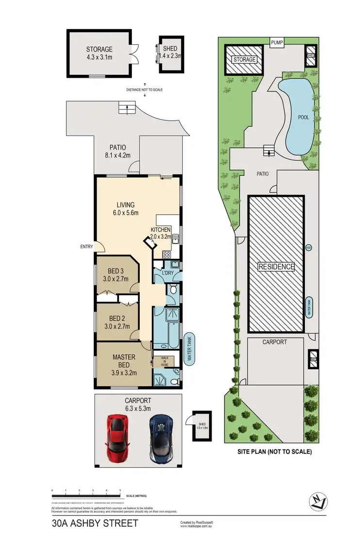 Floorplan of Homely house listing, 30A Ashby Street, Fairfield QLD 4103
