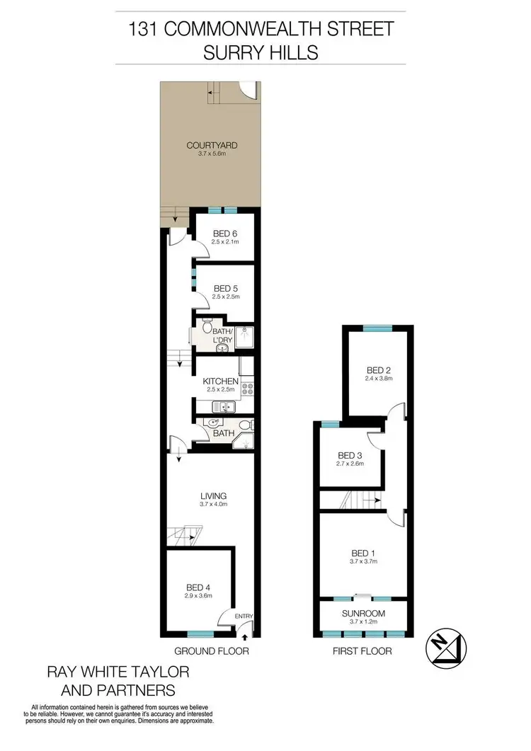Floorplan of Homely house listing, 131 Commonwealth Street, Surry Hills NSW 2010