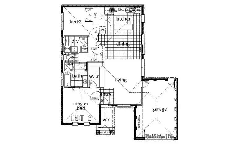 Floorplan of Homely townhouse listing, 1/707 Darling Street, Redan VIC 3350