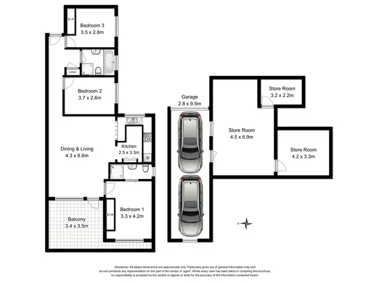 Floorplan of Homely apartment listing, 2/44 Oatley Avenue, Oatley NSW 2223