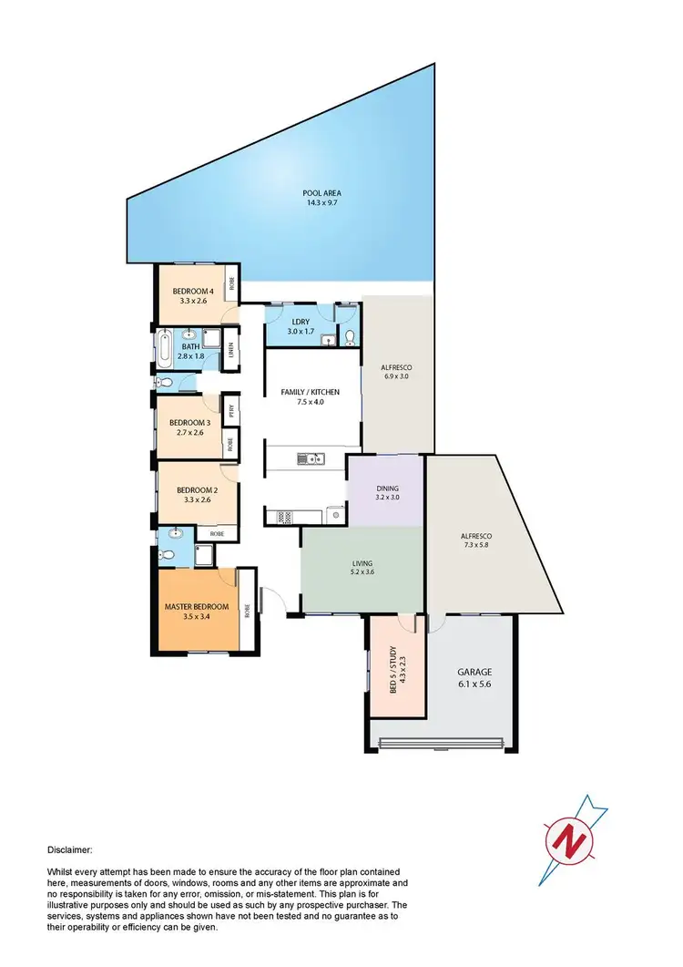 Floorplan of Homely house listing, 29 Ponytail Drive, Stanhope Gardens NSW 2768