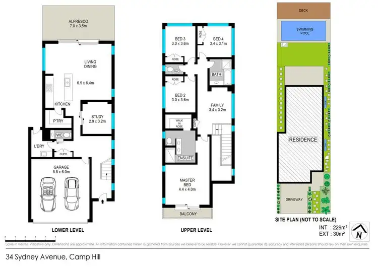 Floorplan of Homely house listing, 34 Sydney Avenue, Camp Hill QLD 4152